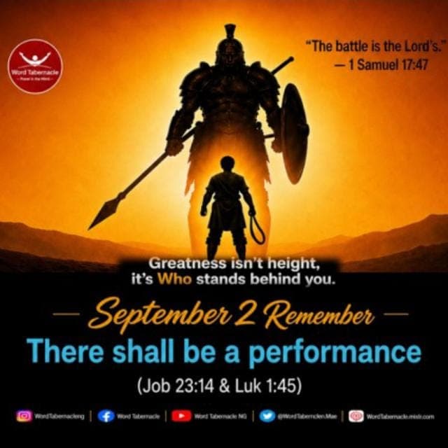 There Shall Be a Performance: Believing the Promises of God